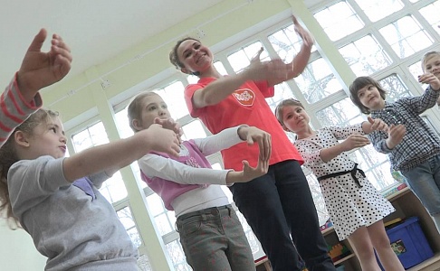 Утренняя гимнастика в детском саду "Олимпик" с программой "Доброе утро"
